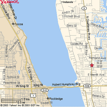 Merritt Island, FL [ Yahoo! Maps ] Get Driving Directions to 600 N Courtenay 